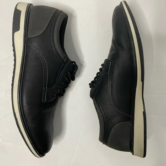 Aldo Shumen Mens Casual Sneaker black Vegan Faux Leather Pointed Toe