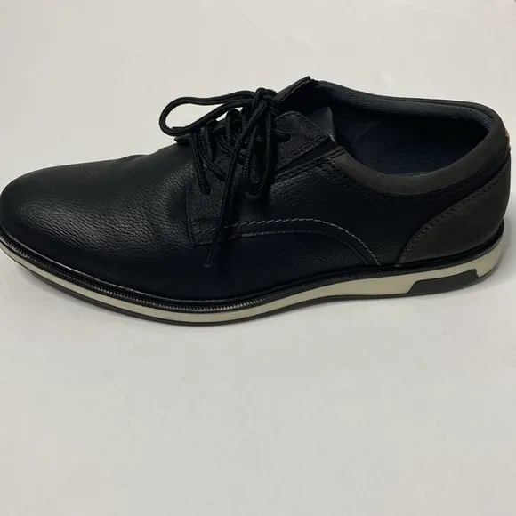Aldo Shumen Mens Casual Sneaker black Vegan Faux Leather Pointed Toe