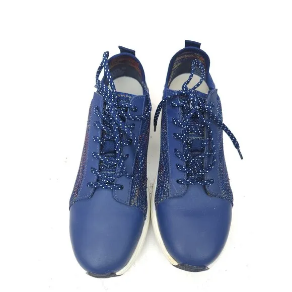 Alegria Blue Traq Quest Women's Non Slip Walking Sneakers Shoes Size 37 / 7-7.5