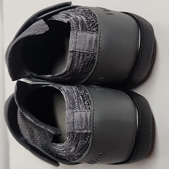 Alegria gray traq Loafers Slip-On velcro comfort sz 41/8M/9.5W walking shoes