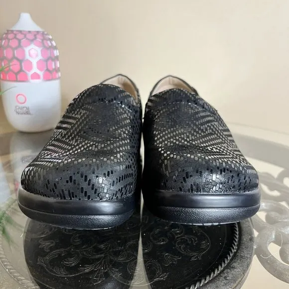 Alegria Kel-530 Keli Dazzler Slip On Comfort Shoes Black *Worn Once* Women Sz 37