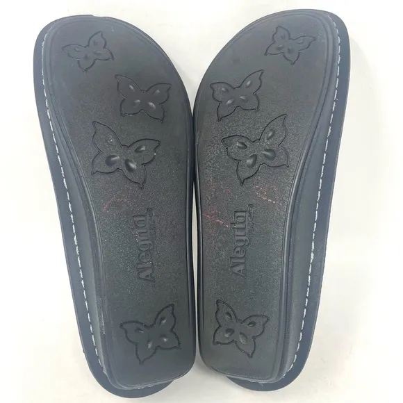 Alegria Paloma Wine Etched Comfort Shoes Red Womens 39