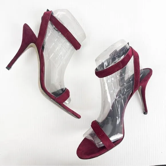 ALEXANDER WANG Antonia Textured Ankle-Wrap Sandal