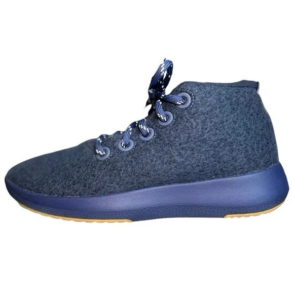All Birds Women’s Wool Runner Up Mizzles High Top Sneakers Savanna Night Size 8