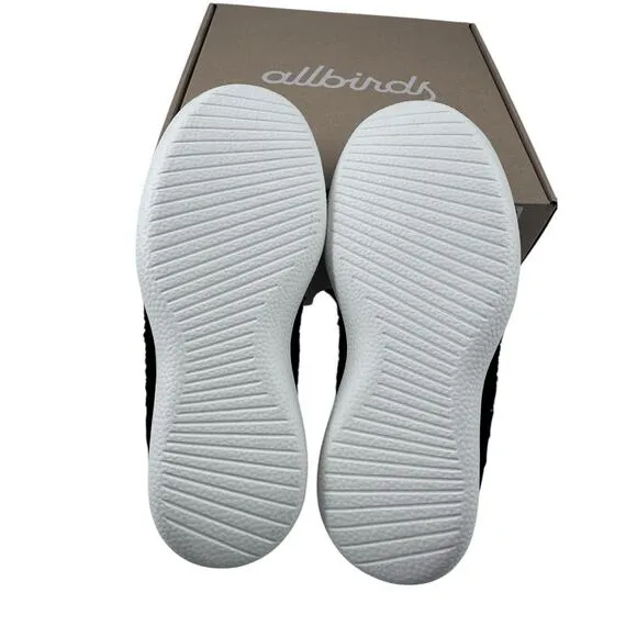 Allbirds Fluffs Wool Runners Women's Sz 6 Black White Sole Sherpa Sneakers NEW