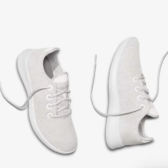 Allbirds Men's Tree Runners in Kaikoura White (White Sole), Size Various, NWOT