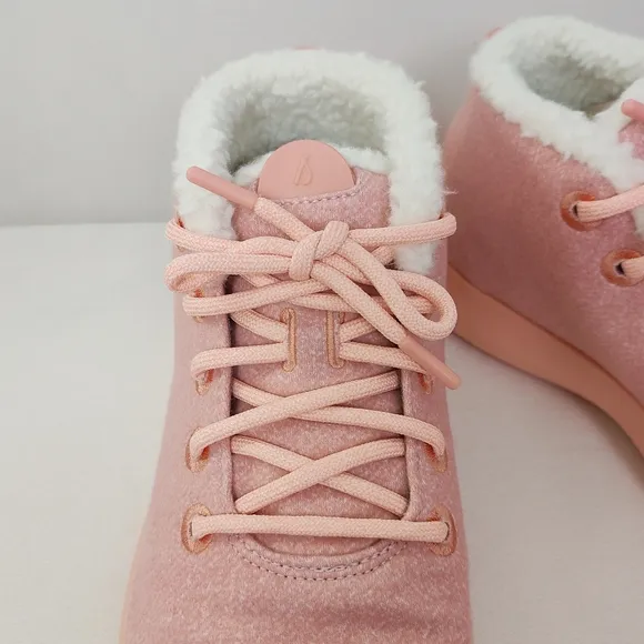 Allbirds Men's Wool Runner-up Mizzle Fluffs Size 12 Coral High Top Sneakers Wool
