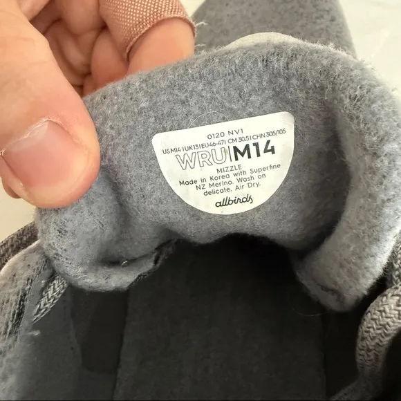 Allbirds Men's Wool Runner-up Mizzles Shoes