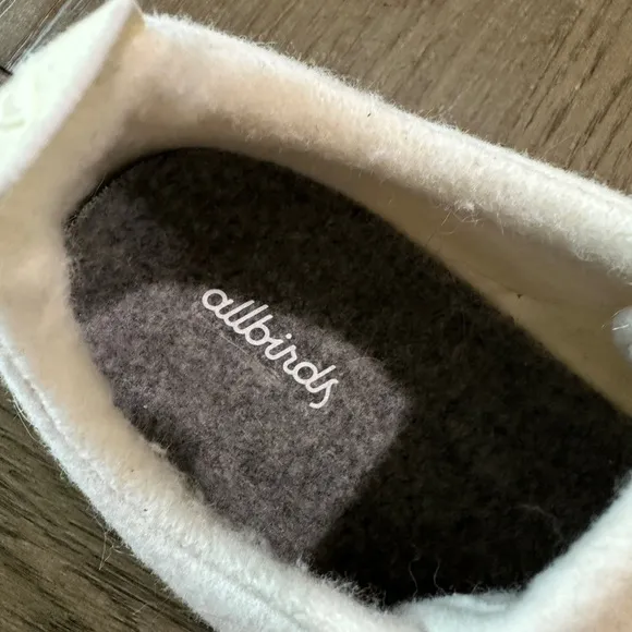 allbirds Men’s Wool Runners Size 10 Natural White (Cream) New in box