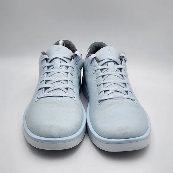 Allbirds Merino Wool Piper Shoes Men's 11 Blue White Comfort Lace Up Sneakers