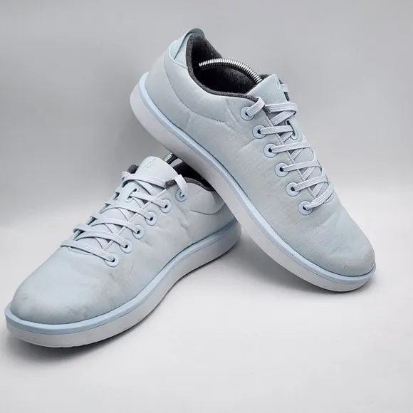 Allbirds Merino Wool Piper Shoes Men's 11 Blue White Comfort Lace Up Sneakers