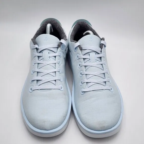 Allbirds Merino Wool Piper Shoes Men's 11 Blue White Comfort Lace Up Sneakers