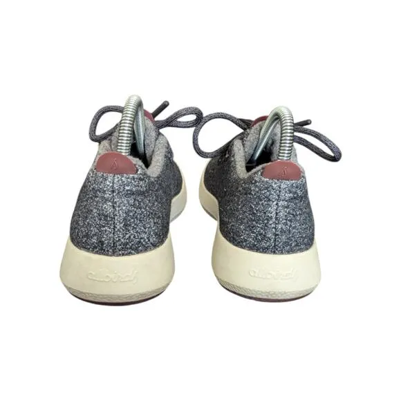 Allbirds Mizzle Wool Running Shoes Gray Womens 8.5 Sportswear Athleisure Casual