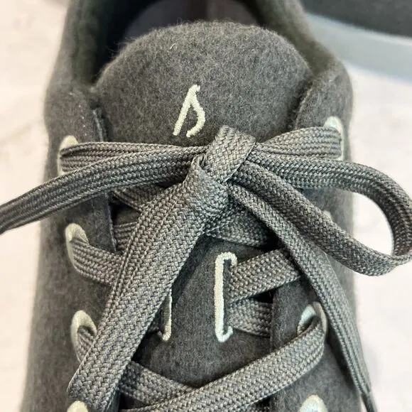 Allbirds NEW Wool Pipers Mens 14 Dark Jungle (green/gray) Shoes Comfort Sneakers