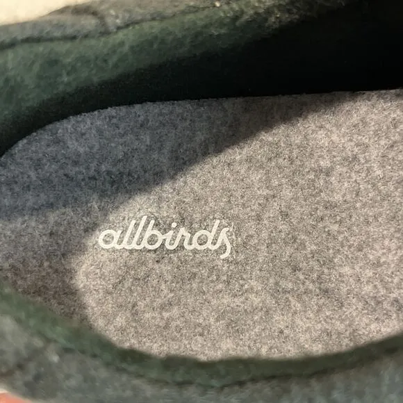 Allbirds NEW Wool Pipers Mens 14 Dark Jungle (green/gray) Shoes Comfort Sneakers