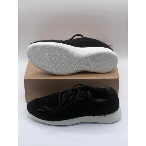 Allbirds Sneakers Mens 10 Wool Runner Fluff Natural Black Casual Shoe NEW
