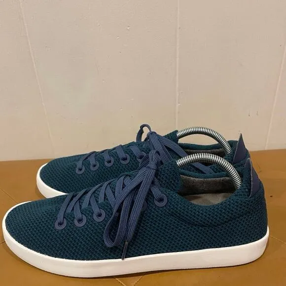 ALLBIRDS TREE PIPER DEEP EMERALD SHOES WALKING LACE UP SNEAKER BLUE MENS SIZE 11