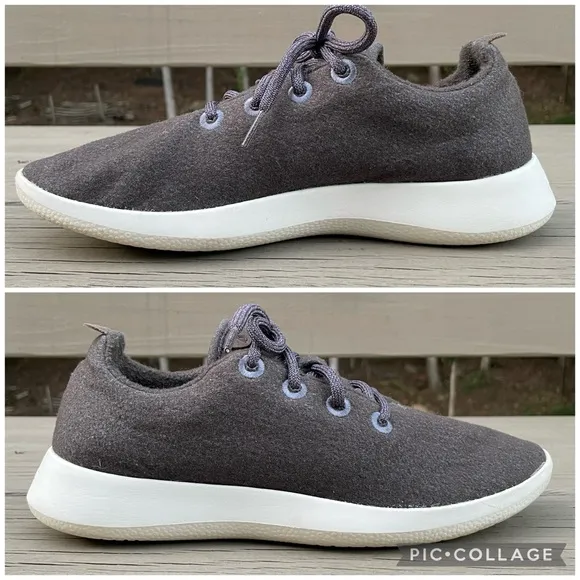 Allbirds Women Wool Runners in Brown size 10