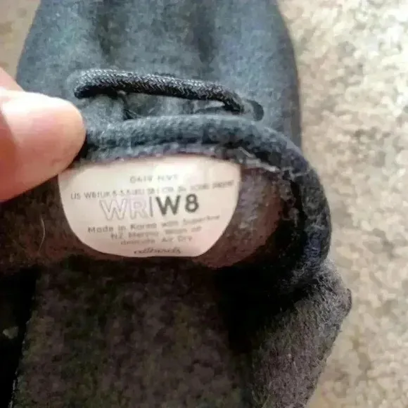 Allbirds Womens Dark Gray Wool Runner 8