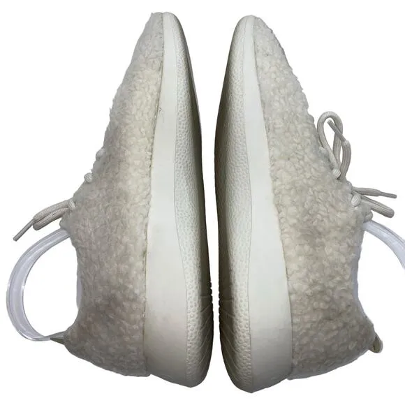 Allbirds Women’s Wool Runner Fluff Sneakers Natural White Cream size 11