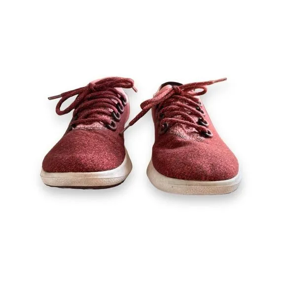 Allbirds Wool Dasher Mizzle Running Sneakers Sierra/Light Pink Size 9