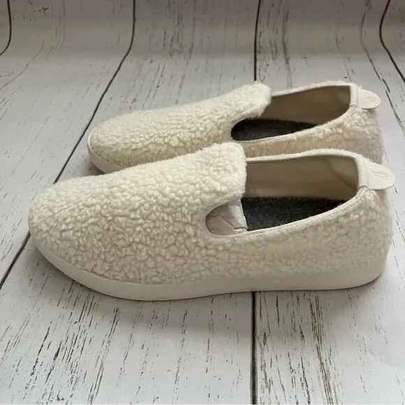 Allbirds Wool Loungers Fluff Slip On Shoes Natural White Men Size 11 Comfort New