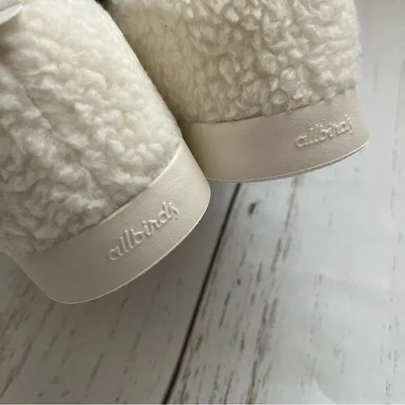 Allbirds Wool Loungers Fluff Slip On Shoes Natural White Men Size 11 Comfort New