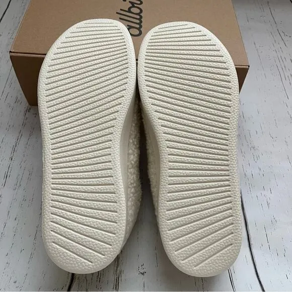 Allbirds Wool Loungers Fluff Slip On Shoes Natural White Men Size 11 Comfort New