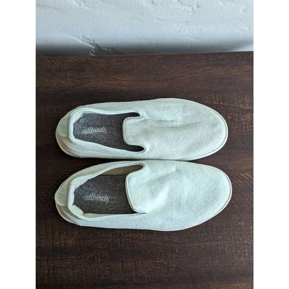 Allbirds Wool Loungers Light Mint Green Slip On Comfort Loafer Shoes - Size 7