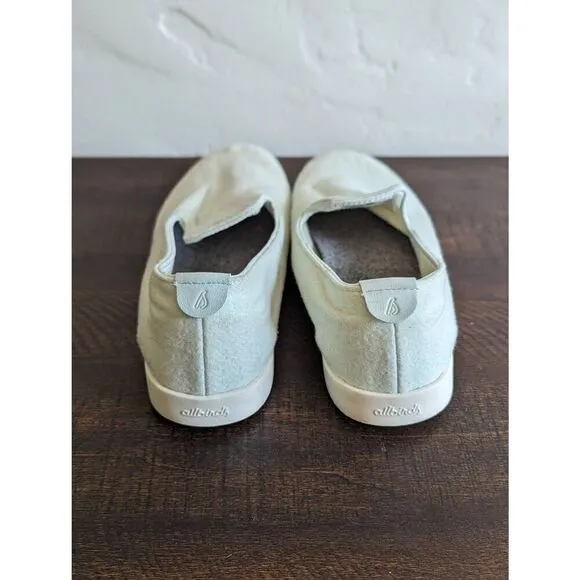 Allbirds Wool Loungers Light Mint Green Slip On Comfort Loafer Shoes - Size 7