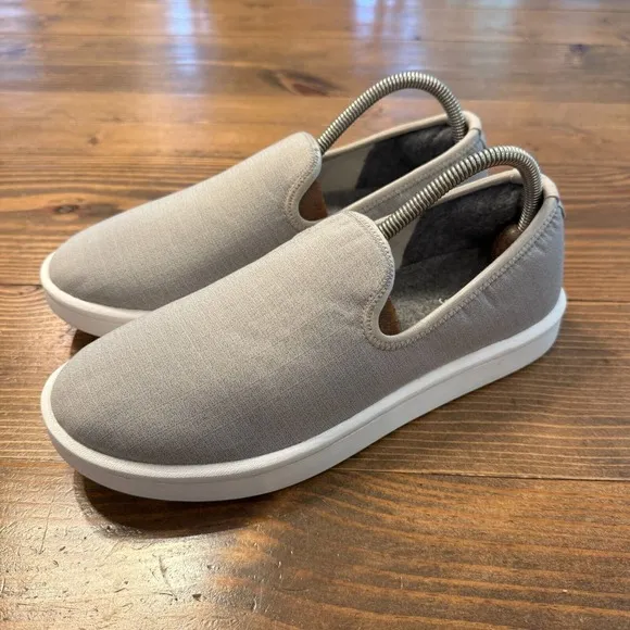 Allbirds Wool Loungers Slip On Casual Loungewear Cozy Shoes Womens Size 10 Gray