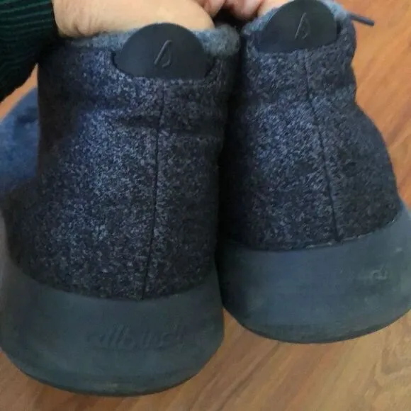 Allbirds wool Navy men's high top sneakers size 11