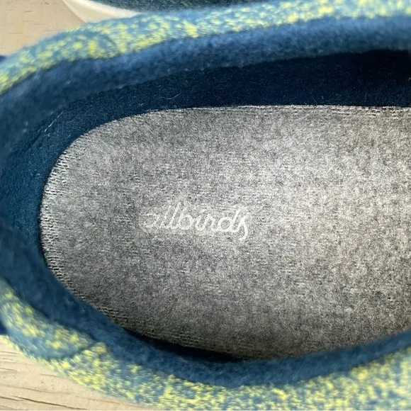 Allbirds Wool Pipers in Garden Blue (White Sole) men shoes size 13