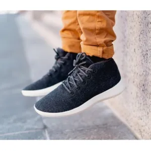 Allbirds Wool Runner Up Mizzles Sneakers Tuke Jo Deep Grey Black Size 10 Men’s
