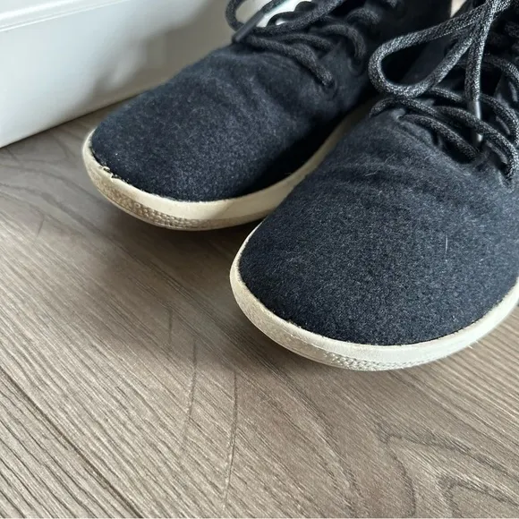 Allbirds Wool Runner Up Mizzles Sneakers Tuke Jo Deep Grey Black Size 10 Men’s