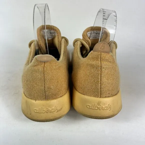 Allbirds Wool Runners women's 9 Lux Beige Cozy Comfort Cushioned Lace-Up Shoes