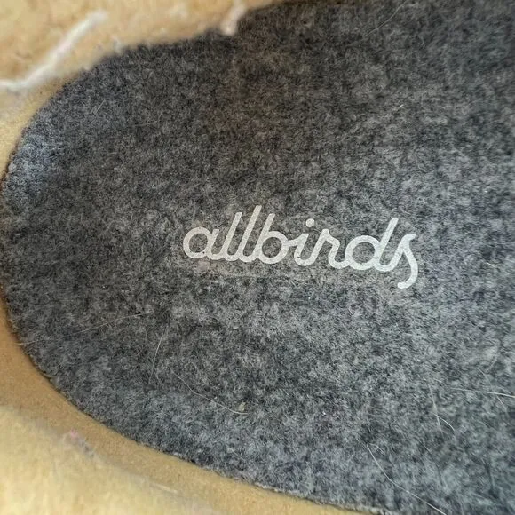 Allbirds Wool Runners women's 9 Lux Beige Cozy Comfort Cushioned Lace-Up Shoes