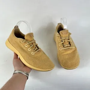 Allbirds Wool Runners women's 9 Lux Beige Cozy Comfort Cushioned Lace-Up Shoes