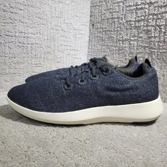 Allbirds WRM Wool Runner Mens Size 11 Black Running Comfort Walking Shoes