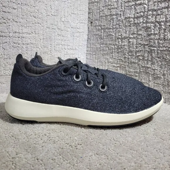 Allbirds WRM Wool Runner Mens Size 11 Black Running Comfort Walking Shoes