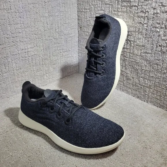 Allbirds WRM Wool Runner Mens Size 11 Black Running Comfort Walking Shoes