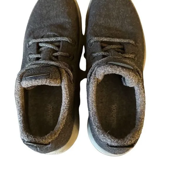 Allbirds Men's dark gray Wool Runners size M9