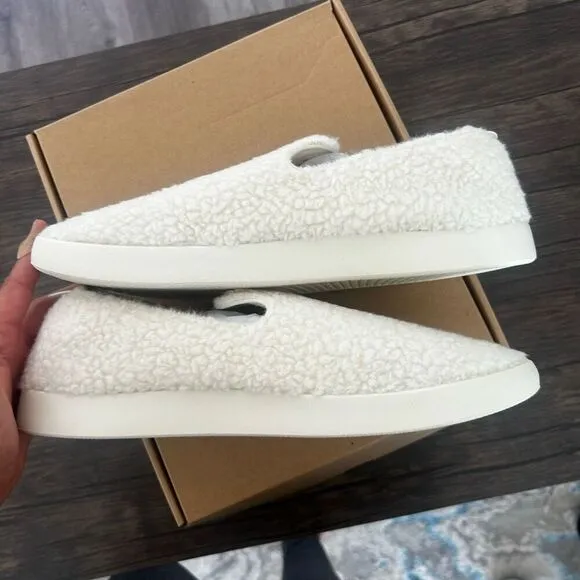 Allbirds Wool Lounger Fluff Natural White Slip On Shoes Men's Size 13