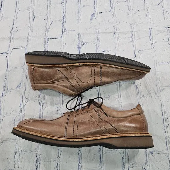 Allen Edmonds MENS SIZE 13 Voyager Walking Brown 9386 Leather Casual Dress Shoes