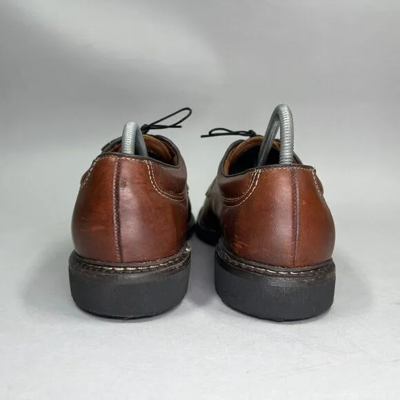 Allen Edmonds Men's Size 10 Wilbert Brown Leather Comfort Shoes