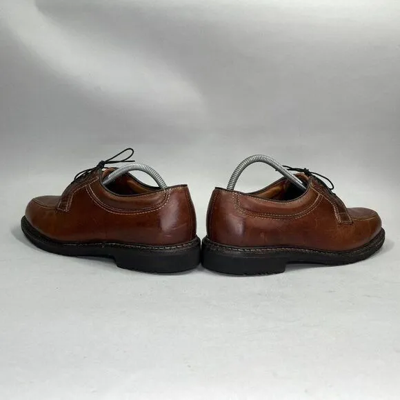 Allen Edmonds Men's Size 10 Wilbert Brown Leather Comfort Shoes