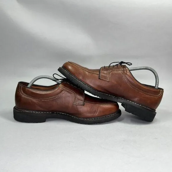 Allen Edmonds Men's Size 10 Wilbert Brown Leather Comfort Shoes