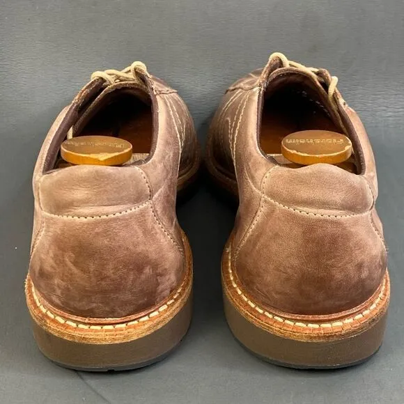 Allen Edmonds Men's Voyager Comfort Oxford beige brown shoes size 13