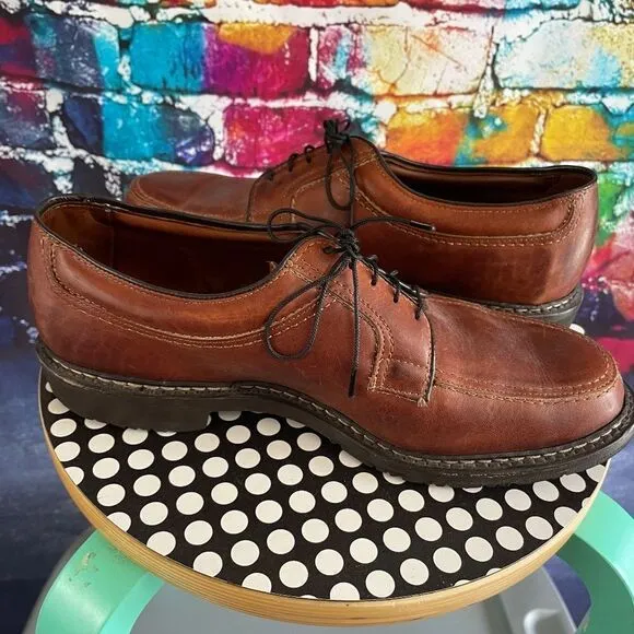 Allen Edmunds Wilbert Men's Leather Dress Comfort Shoes Size 9.5 D