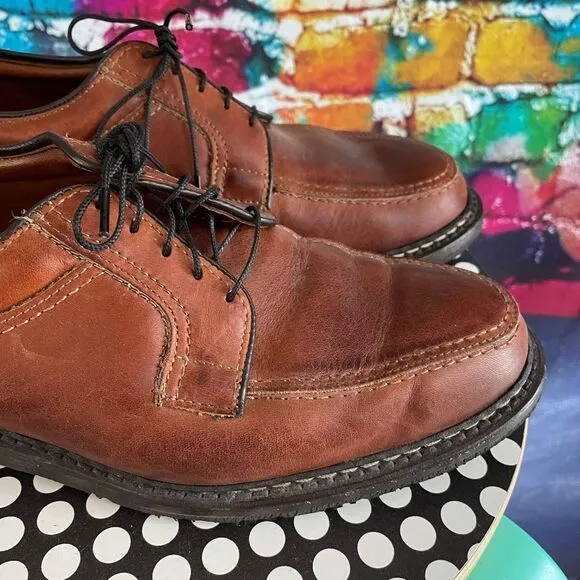 Allen Edmunds Wilbert Men's Leather Dress Comfort Shoes Size 9.5 D